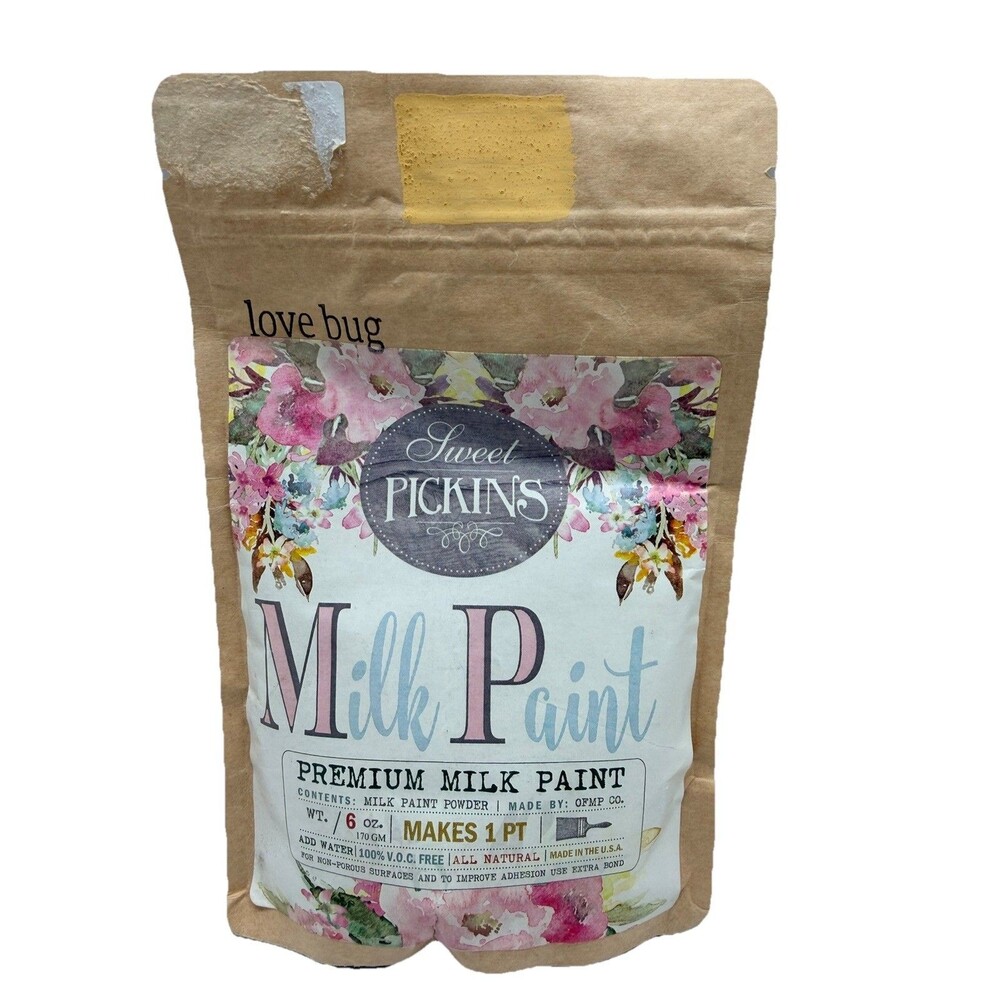 NEW Sweet Pickins Milk Paint LOVE BUG 6 Oz ( Makes 1 Pint when added to water)